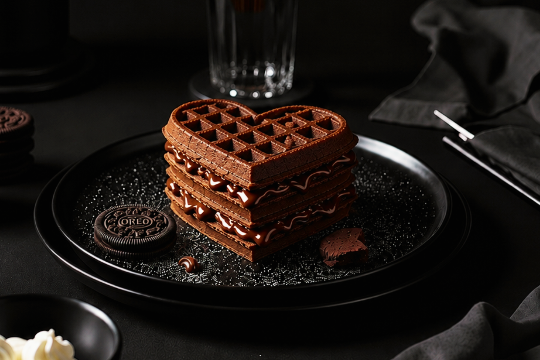 Midnight Royale Waffle